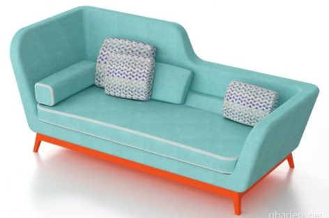 Thiết kế giường sofa độc đáo của công ty Milano Bedding