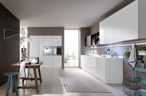 Thiết kế nhà bếp hiện đại theo phong cách Ý của hãng Pedini tại hội chợ Milan 2014