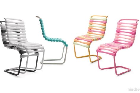 Bộ sưu tập ghế Bounce đầy màu sắc của Karim Rashid