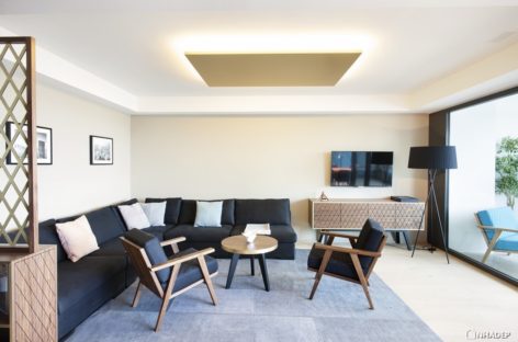 Phong cách sang trọng trong căn hộ penthouse tại Zurich