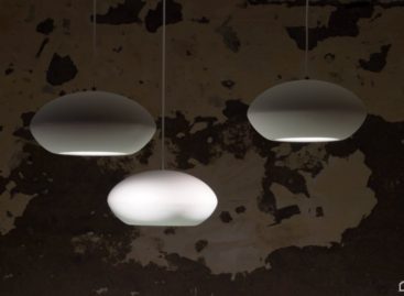 Bộ đèn bằng gốm trắng Pietro của Matteo Ugolini