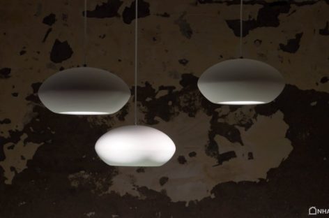 Bộ đèn bằng gốm trắng Pietro của Matteo Ugolini