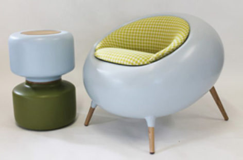 Chiếc ghế Acari mang sự tươi vui đến với không gian nội thất hiện đại