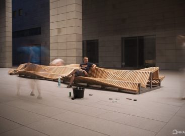 Chiếc ghế băng dài của nhà thiết kế Piotr Zuraw