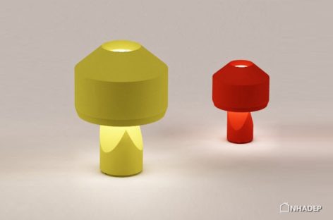 Thiết kế lạ mắt của chiếc đèn gốm Dot Light