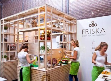 Thiết kế độc đáo của cửa hàng thực phẩm Friska ở Amsterdam