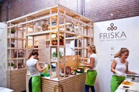 Thiết kế độc đáo của cửa hàng thực phẩm Friska ở Amsterdam