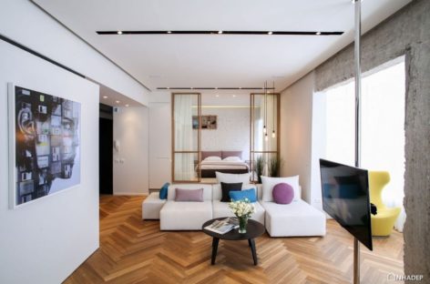 Vẻ đẹp đơn giản của căn hộ Tlv Rothschild Blvd