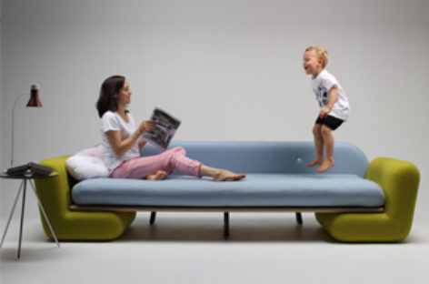 Chiếc ghế Inclusion Couch vui nhộn của nhà thiết kế Marvin Reber