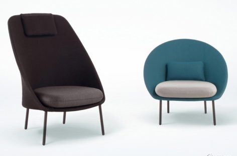 Hai mẫu ghế ngoài trời Twins đáng yêu của hãng thiết kế Mut Design