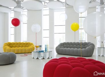 Ghế sofa hình bong bóng của Roche Bobois