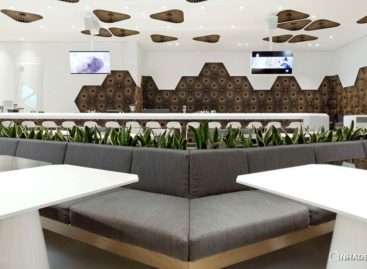 Quán bar ấn tượng bởi bức tường trang trí độc đáo
