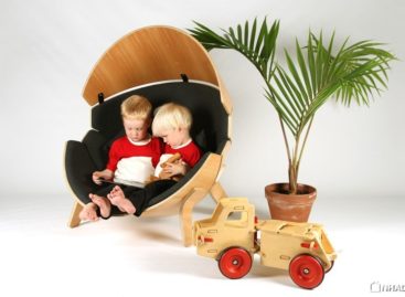 Chiếc ghế độc đáo được thiết kế cho trẻ em