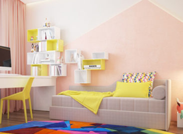 Ấn tượng với 4 thiết kế phòng trẻ em đầy màu sắc