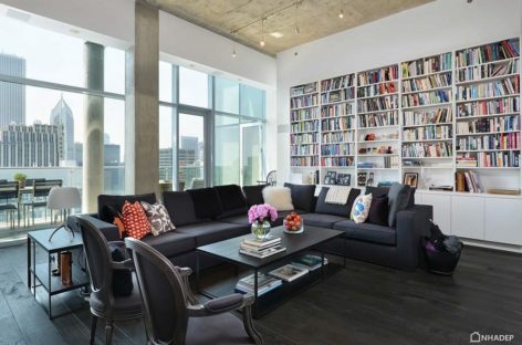 Hai căn hộ penthouse kết hợp thành một: Dự án Chicago Hi-Rise