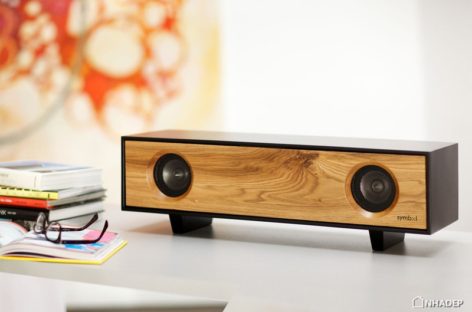 Loa để bàn tinh tế được thiết kế bởi Symbol Audio