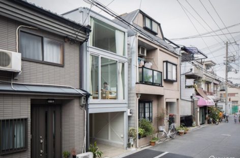 Kiến trúc độc đáo của ngôi nhà rộng 3.4 m ở Nhật