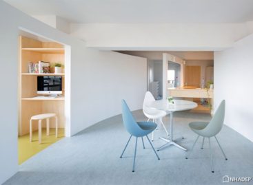 MAMM Design thêm nét mới lạ cho một căn hộ 30 năm tuổi ở Nhật