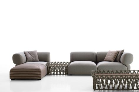 Bộ ghế sofa ngoài trời của nhà thiết kế Patria Urquiola