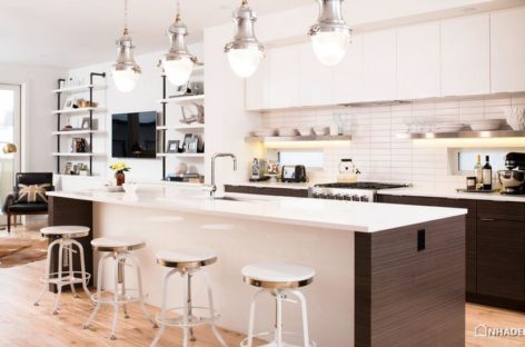 Các mẫu kệ bằng thép không gỉ cho gian bếp hiện đại