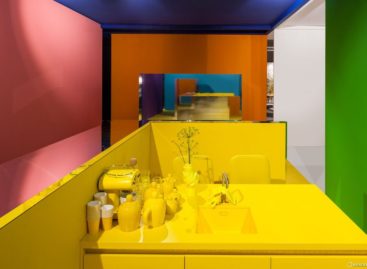 Những mảng màu rực rỡ tại triển lãm của i29 ở Amsterdam