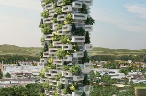 Thiết kế độc đáo của tòa nhà phủ cây xanh tại Thụy Sĩ