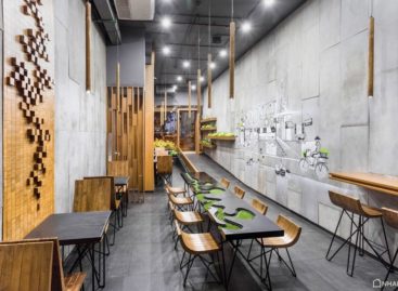 Ngắm nhìn vẻ đẹp mới lạ của nhà hàng AJA