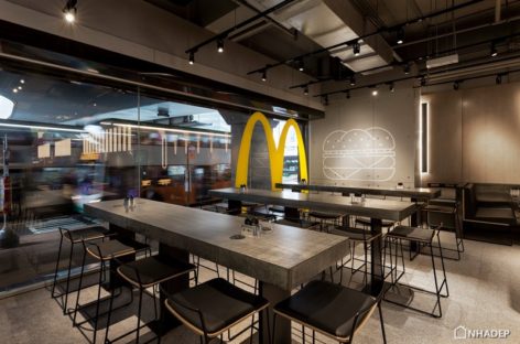 Thiết kế mới lạ của cửa hàng McDonald’s tại Hồng  Kông