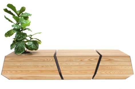 Vẻ đẹp độc đáo của bộ sưu tập ghế dài BENCH Boxcar