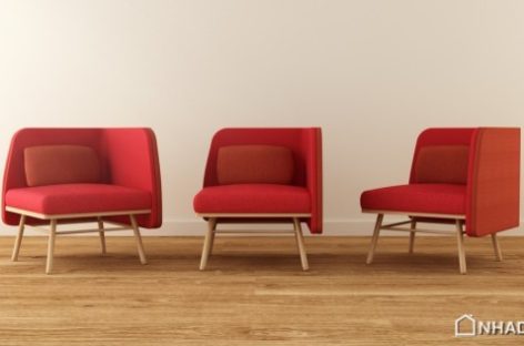 Mẫu sofa đơn đầy màu sắc của nhà thiết kế Silvia Ceñal