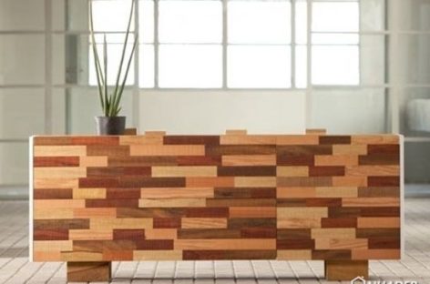 Bộ sưu tập nội thất thông minh bằng gỗ tái chế của Kann Design
