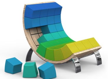 Ý tưởng thiết kế nội thất độc đáo từ những khối ru-bích đa sắc màu
