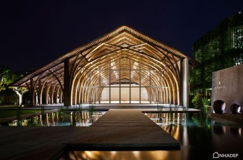 Chiêm ngưỡng kiến trúc bằng tre của kiến trúc sư Võ Trọng Nghĩa