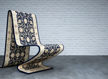 The Carpet Chair – Chiếc ghế độc đáo với hình dáng của một chiếc thảm ma thuật
