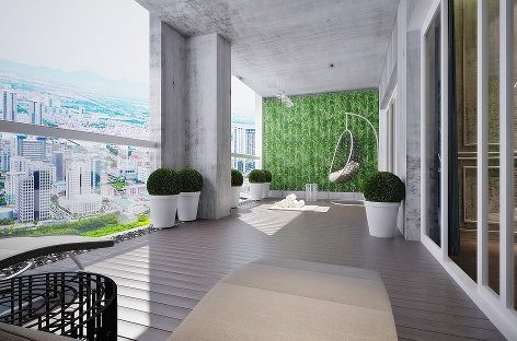 Căn hộ penthouse Green Park dành cho gia đình nhiều thế hệ