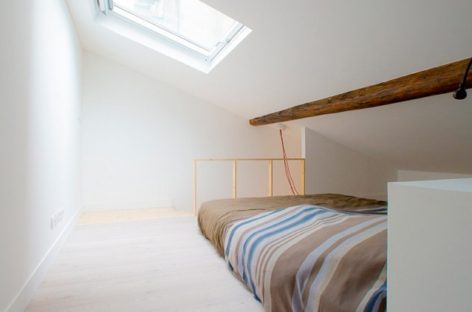 Thiết kế tiết kiệm không gian của căn hộ nhỏ tại Paris