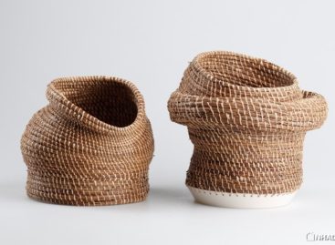 Caruma – Những chiếc bình đặc biệt kết hợp nghệ thuật đan lát và gốm sứ