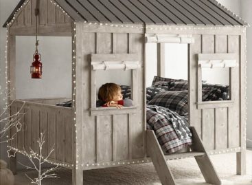 Chiếc giường cabin dễ thương dành cho trẻ em