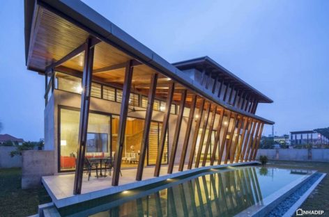 Kiến trúc độc đáo của ngôi nhà Sepang House tại Selangor, Malaysia