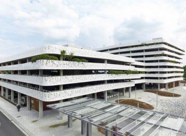 Thiết kế hiện đại của bãi đậu xe cao tầng ở Bỉ