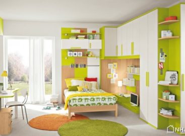 Mẫu thiết kế phòng ngủ hiện đại dành cho trẻ em