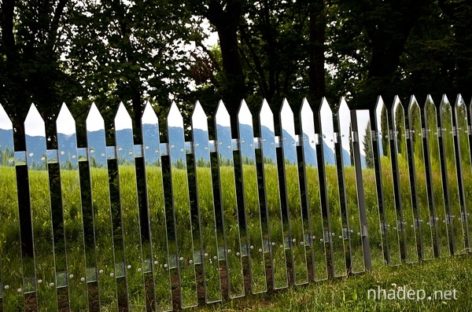 Ý tưởng trang trí hàng rào sân vườn thêm xinh