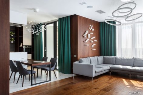 Đến thăm căn hộ Over O được thiết kế bởi SVOYA Studio tại Ukraine