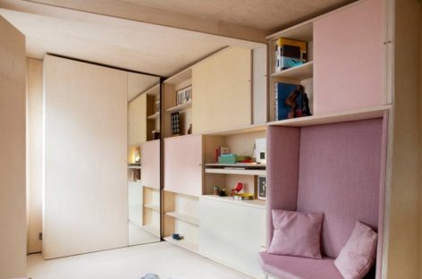 Ấn tượng với thiết kế căn hộ siêu nhỏ 13m2 tại London của Studiomama