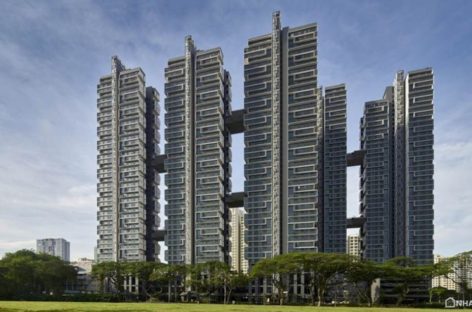 Chung cư xanh Sky Terrace sử dụng năng lượng điện mặt trời tại Singapore