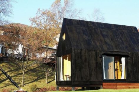 Ngôi nhà Hàn Quốc 20 m2 tiện nghi giữa đồng cỏ