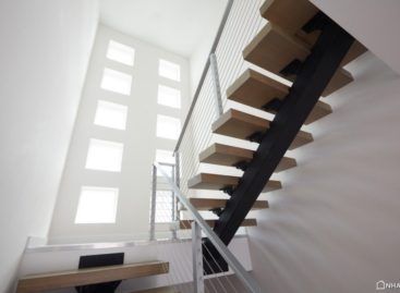 Thiết kế cầu thang khiến ngôi nhà trở nên hiện đại hơn