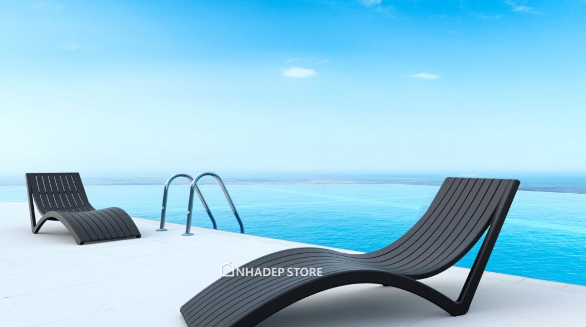 [Sản phẩm nhập khẩu] Giới thiệu mẫu ghế hồ bơi SLIM của Siesta exclusive
