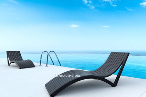 [Sản phẩm nhập khẩu] Giới thiệu mẫu ghế hồ bơi SLIM của Siesta exclusive